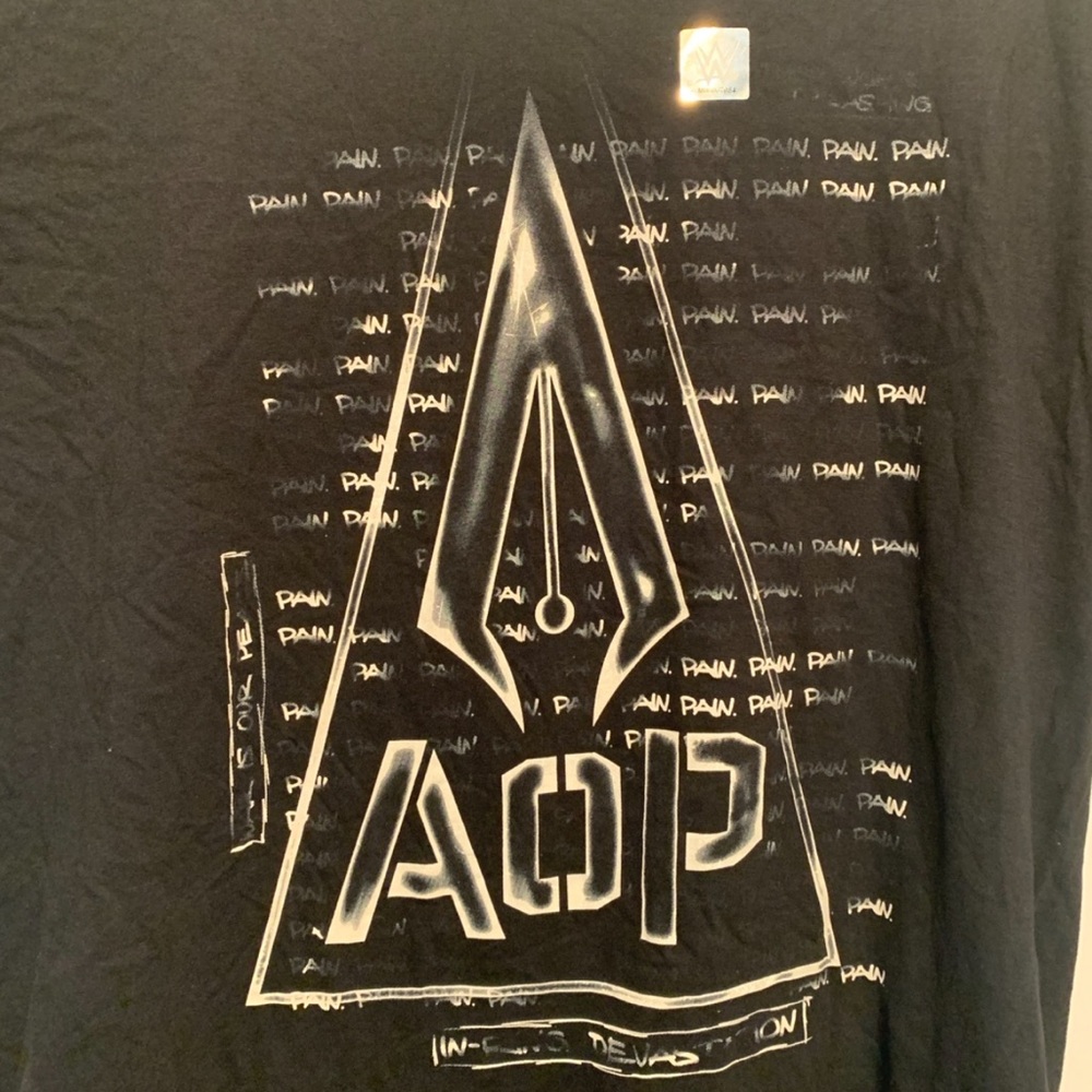 Wwe Aop Authors Of Pain In Ring Devastation Shirt Short Sleeve View 3
